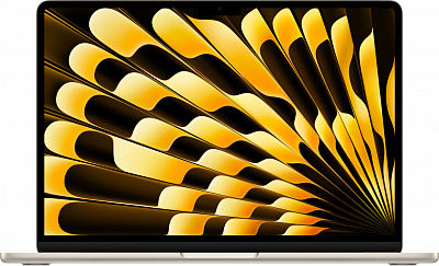 Ноутбук Apple MacBook Air 15" (M5, 2026) 16 ГБ, 512 ГБ SSD, сияющая звезда