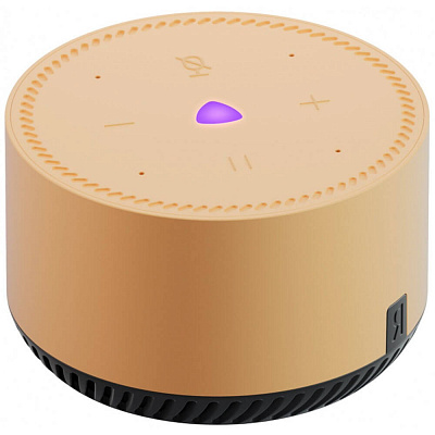 Умная колонка Яндекс Станция Лайт с Алисой бежевый